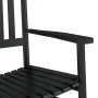 Mecedora con asiento curvo madera maciza de álamo negro de , Mecedoras - Ref: Foro24-4008870, Precio: 104,29 €, Descuento: %