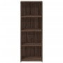 Aparador alto madera de ingeniería marrón roble 45x41x124 cm de , Aparadores - Ref: Foro24-846396, Precio: 62,33 €, Descuento: %