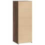 Aparador alto madera de ingeniería marrón roble 45x41x124 cm de , Aparadores - Ref: Foro24-846396, Precio: 62,33 €, Descuento: %