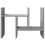 Organizador escritorio madera ingeniería gris 34,5x15,5x35,5 cm de , Clasificación y organización - Ref: Foro24-848057, Preci...