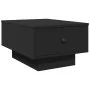 Engineered wood black coffee table 60x45x31 cm by , Coffee table - Ref: Foro24-848081, Price: 65,38 €, Discount: %