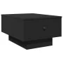Engineered wood black coffee table 60x45x31 cm by , Coffee table - Ref: Foro24-848081, Price: 65,38 €, Discount: %