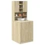 Mueble para lavadora 2 piezas madera de ingeniería roble Sonoma de , Accesorios para lavadoras y secadoras - Ref: Foro24-3307...