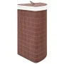 Cesto para la ropa sucia de esquina bambú marrón 60 L de vidaXL, Cestas para ropa - Ref: Foro24-320760, Precio: 36,72 €, Desc...