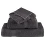 Toallas de baño 10 uds 100% algodón antracita 100x150 cm 600gsm de , Toallas - Ref: Foro24-137166, Precio: 169,63 €, Descuent...