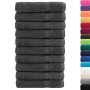 Toallas de sauna 10 uds 100% algodón antracita 80x200 cm 600gsm de , Toallas - Ref: Foro24-137170, Precio: 173,61 €, Descuent...