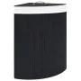 Cesto para la ropa sucia de esquina bambú negro 60 L de vidaXL, Cestas para ropa - Ref: Foro24-320762, Precio: 50,34 €, Descu...
