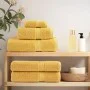 Toallas de baño 4 uds 100% algodón amarillo 100x150 cm 600 gsm de , Toallas - Ref: Foro24-137288, Precio: 71,79 €, Descuento: %