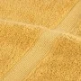 Toallas de baño 4 uds 100% algodón amarillo 100x150 cm 600 gsm de , Toallas - Ref: Foro24-137288, Precio: 71,79 €, Descuento: %