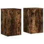Soportes de plantas 2 uds madera roble ahumado 30x30x50 cm de , Soportes para macetas - Ref: Foro24-852919, Precio: 60,55 €, ...
