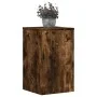 Soportes de plantas 2 uds madera roble ahumado 30x30x50 cm de , Soportes para macetas - Ref: Foro24-852919, Precio: 60,55 €, ...