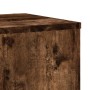 Soportes de plantas 2 uds madera roble ahumado 30x30x50 cm de , Soportes para macetas - Ref: Foro24-852919, Precio: 51,97 €, ...