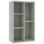 Estantería/Aparador madera contrachapada gris 50x25x80 cm de vidaXL, Librerías y estanterías - Ref: Foro24-800166, Precio: 45...