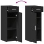 Aparador de madera de ingeniería negro 40x42,5x93 cm de , Aparadores - Ref: Foro24-846272, Precio: 76,45 €, Descuento: %