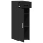 Aparador de madera de ingeniería negro 40x42,5x93 cm de , Aparadores - Ref: Foro24-846272, Precio: 76,45 €, Descuento: %