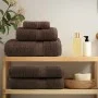 Toallas de baño 10 uds 100% algodón marrón 100x150 cm 600 gsm de , Toallas - Ref: Foro24-137241, Precio: 176,16 €, Descuento: %
