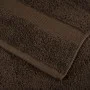 Toallas de baño 10 uds 100% algodón marrón 100x150 cm 600 gsm de , Toallas - Ref: Foro24-137241, Precio: 176,16 €, Descuento: %