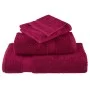 Toallas de sauna 10 uds 100% algodón burdeos 80x200 cm 600 gsm de , Toallas - Ref: Foro24-137220, Precio: 185,86 €, Descuento: %