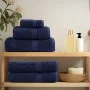 Toallas de ducha 10 uds algodón azul marino 70x140 cm 600gsm de , Toallas - Ref: Foro24-137262, Precio: 122,17 €, Descuento: %