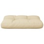 Cojín para sofá de palets de tela beige 50x40x12 cm de , Cojines para sillas y sofás - Ref: Foro24-360538, Precio: 23,64 €, D...