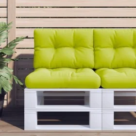 Cojín para palets de tela verde claro 50x40x12 cm de , Cojines para sillas y sofás - Ref: Foro24-360546, Precio: 18,54 €, Des...