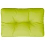 Cojín para palets de tela verde claro 50x40x12 cm de , Cojines para sillas y sofás - Ref: Foro24-360546, Precio: 18,54 €, Des...