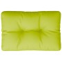 Cojín para palets de tela verde claro 50x40x12 cm de , Cojines para sillas y sofás - Ref: Foro24-360546, Precio: 20,18 €, Des...