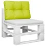 Cojín para palets de tela verde claro 50x40x12 cm de , Cojines para sillas y sofás - Ref: Foro24-360546, Precio: 18,54 €, Des...
