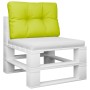 Cojín para palets de tela verde claro 50x40x12 cm de , Cojines para sillas y sofás - Ref: Foro24-360546, Precio: 20,18 €, Des...