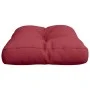 Cojín para sofá de palets de tela rojo tinto 50x40x12 cm de , Cojines para sillas y sofás - Ref: Foro24-360544, Precio: 22,49...