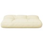 Cojín para sofá de palets tela crema 60x40x12 cm de , Cojines para sillas y sofás - Ref: Foro24-360559, Precio: 31,15 €, Desc...