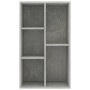 Estantería/Aparador madera contrachapada gris 50x25x80 cm de vidaXL, Librerías y estanterías - Ref: Foro24-800166, Precio: 45...