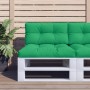 Cojín para sofá de palets tela verde 70x40x12 cm de , Cojines para sillas y sofás - Ref: Foro24-360584, Precio: 20,63 €, Desc...