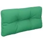 Cojín para sofá de palets tela verde 70x40x12 cm de , Cojines para sillas y sofás - Ref: Foro24-360584, Precio: 20,32 €, Desc...