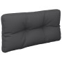 Cojín para palets tela negro 70x40x12 cm de , Cojines para sillas y sofás - Ref: Foro24-360586, Precio: 26,81 €, Descuento: %