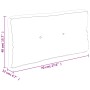 Cojín para palets tela negro 70x40x12 cm de , Cojines para sillas y sofás - Ref: Foro24-360586, Precio: 26,81 €, Descuento: %