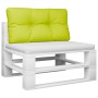 Cojín para palets de tela verde 70x40x12 cm de , Cojines para sillas y sofás - Ref: Foro24-360590, Precio: 20,27 €, Descuento: %