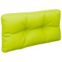 Cojín para palets de tela verde 70x40x12 cm de , Cojines para sillas y sofás - Ref: Foro24-360590, Precio: 20,27 €, Descuento: %