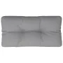 Cojín para sofá de palets tela gris 80x40x12 cm de , Cojines para sillas y sofás - Ref: Foro24-360602, Precio: 26,83 €, Descu...