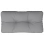 Cojín para sofá de palets tela gris 80x40x12 cm de , Cojines para sillas y sofás - Ref: Foro24-360602, Precio: 31,69 €, Descu...