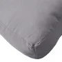 Cojín para sofá de palets tela gris 80x40x12 cm de , Cojines para sillas y sofás - Ref: Foro24-360602, Precio: 26,83 €, Descu...