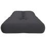 Cojín para sofá de palets de tela gris antracita 120x40x12 cm de , Cojines para sillas y sofás - Ref: Foro24-360623, Precio: ...