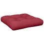 Cojines para palets 2 unidades tela rojo tinto de , Cojines para sillas y sofás - Ref: Foro24-360654, Precio: 32,68 €, Descue...