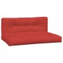 Cojines para palets 2 unidades tela rojo de , Cojines para sillas y sofás - Ref: Foro24-360739, Precio: 76,53 €, Descuento: %