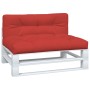 Cojines para palets 2 unidades tela rojo de , Cojines para sillas y sofás - Ref: Foro24-360739, Precio: 76,53 €, Descuento: %