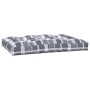 Cojines para palets 2 unidades tela a cuadros gris de , Cojines para sillas y sofás - Ref: Foro24-360747, Precio: 86,18 €, De...