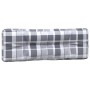 Cojines para palets 2 unidades tela a cuadros gris de , Cojines para sillas y sofás - Ref: Foro24-360747, Precio: 86,18 €, De...