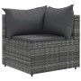 Set de sofás de jardín y cojines 10 pzas ratán sintético gris de , Conjuntos de jardín - Ref: Foro24-3308322, Precio: 669,55 ...