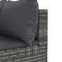 Set de sofás de jardín y cojines 10 pzas ratán sintético gris de , Conjuntos de jardín - Ref: Foro24-3308322, Precio: 669,55 ...