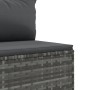 Set de sofás de jardín y cojines 10 pzas ratán sintético gris de , Conjuntos de jardín - Ref: Foro24-3308322, Precio: 669,55 ...